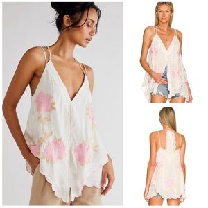 Free People Zayda Embroidered Tunic